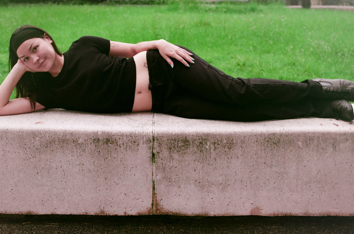 Linen Trousers Black