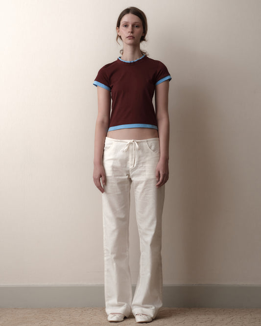Linen Trouser White