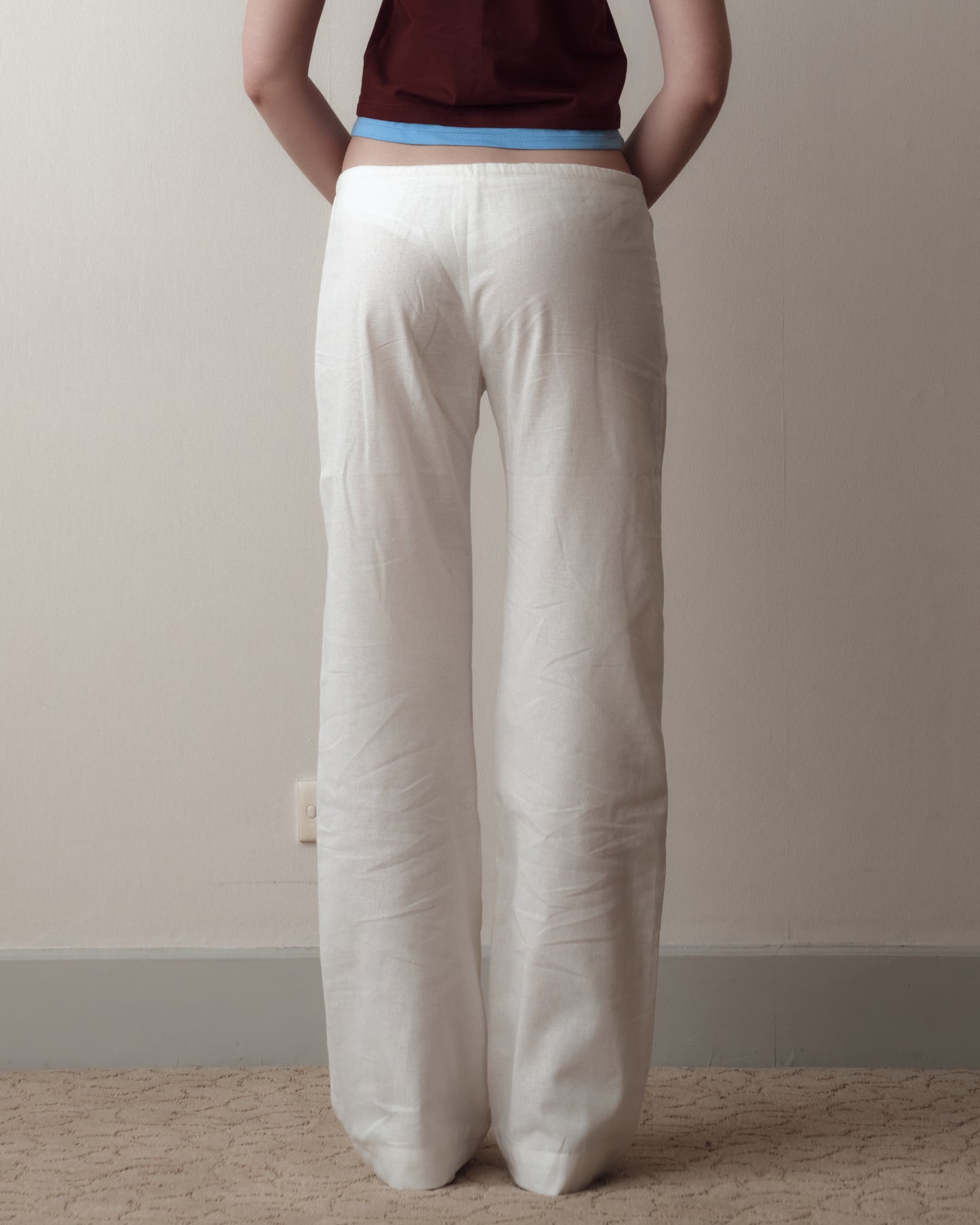 Linen Trouser White